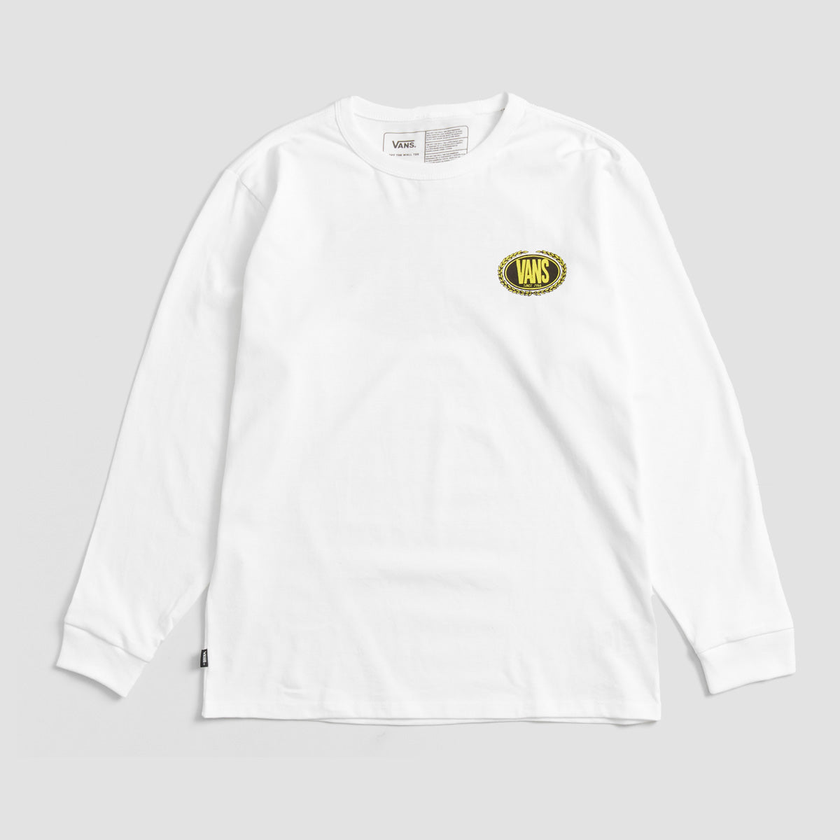 Vans Emblem Skate Classics OTW Longsleeve T-Shirt White - Womens