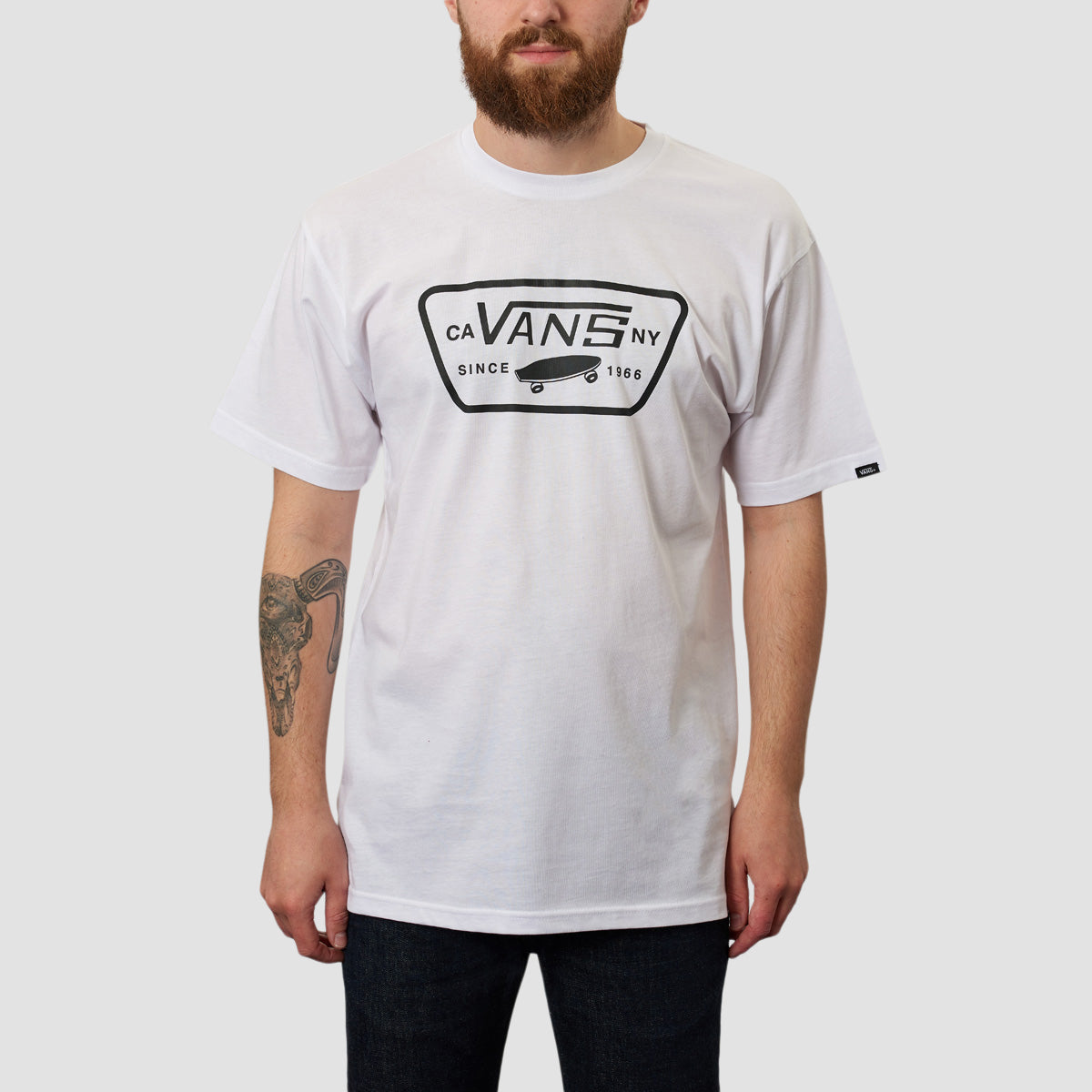 Vans Full Patch T-Shirt White/Black