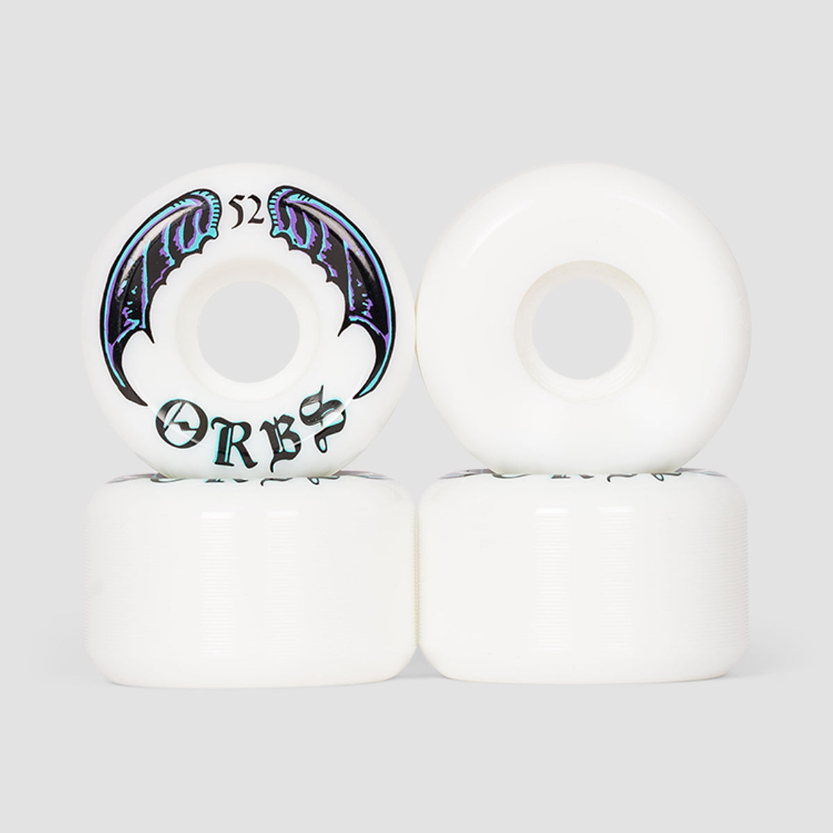 Welcome Orbs Specters Conical 99A Skateboard Wheels White 52mm